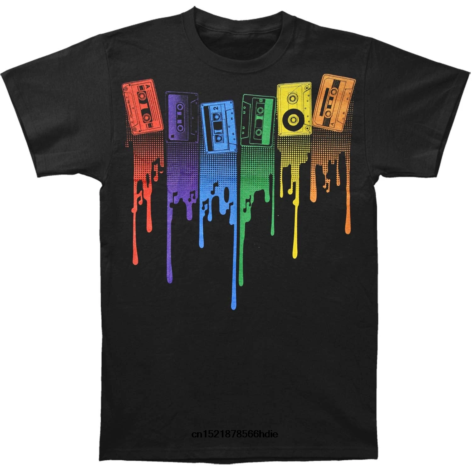 2019 забавная мужская футболка Новинка аналоговая капельная футболка|Мужские