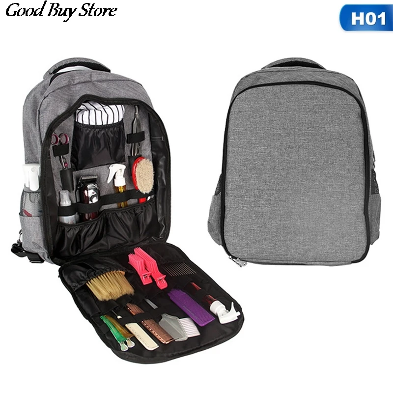 

Large Capacity Barber Backpack Hair Scissor Bag Waterproof Business Storage Bag Hairdressing Backpack Shoulder Scissors Tool Box