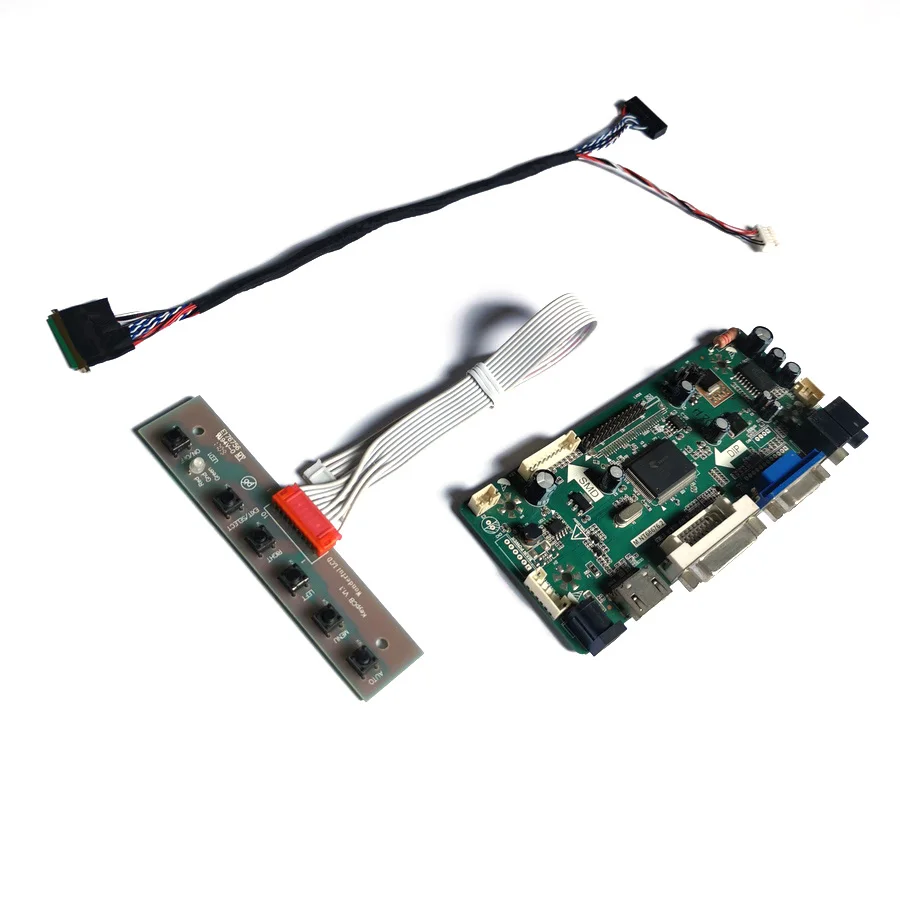Подходит для BT156GW01/BT156GW02/BT156GW03 60 Гц WLED VGA DVI матрица 1366*768 LVDS 40 Pin M.NT68676 плата
