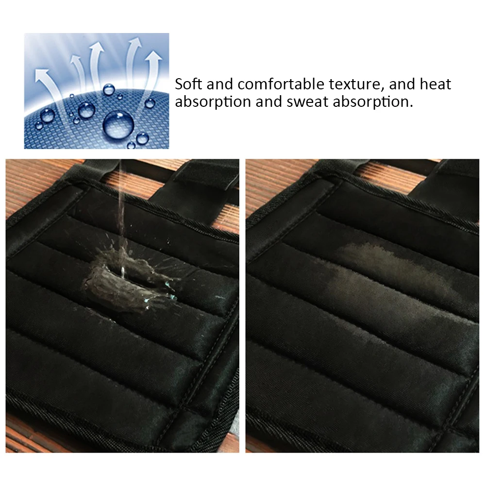 

Adjustable Waistcoat Fitness Equipment Running Easy Clean Durable Training Weighted Vest Loading Sweat Absorbing Breathable