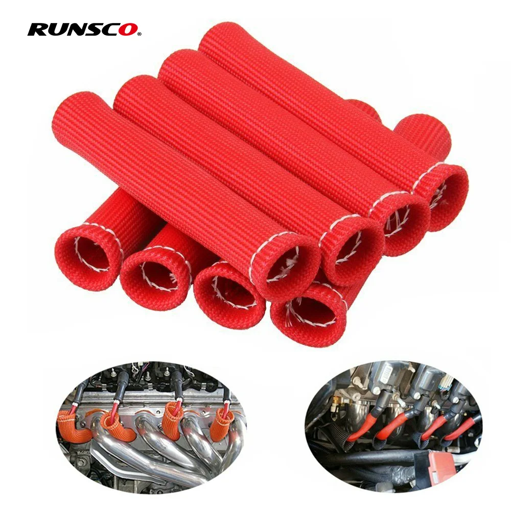 Funda protectora térmica para cable de bujía