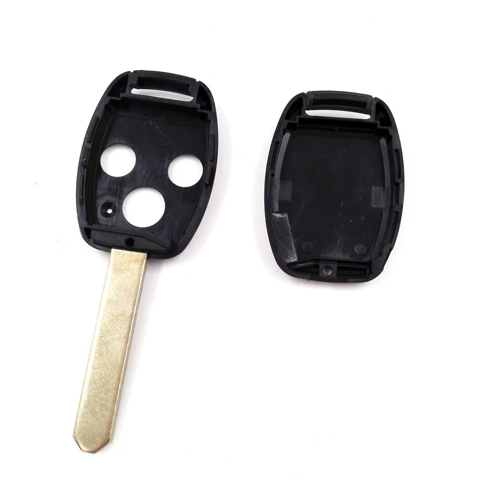 3 Buttons Replacement Remote Key Shell for Honda CRV Civic Insight Ridgeline without Chip Groove Car Fob Case | Автомобили и