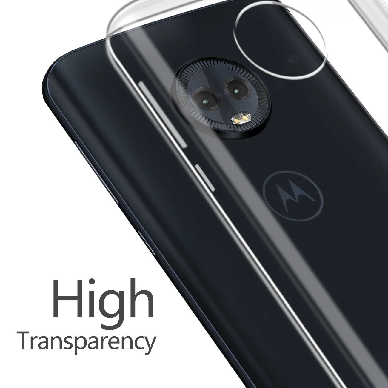 2018 прозрачные мягкие ТПУ чехлы для Motorola Moto G6 Plus Play чехол телефона Прозрачная