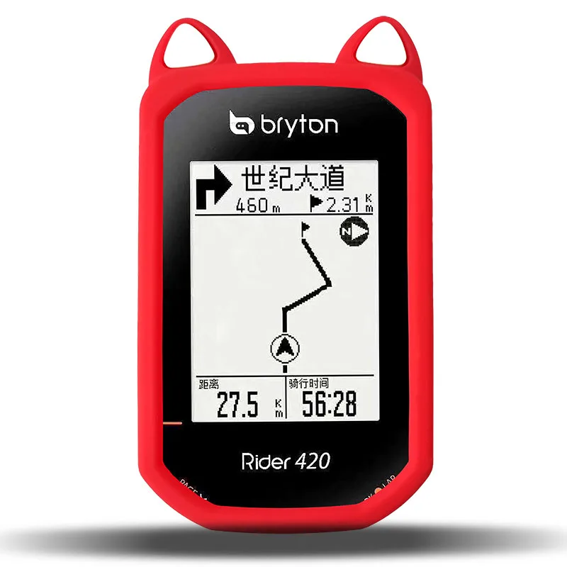 Универсальный гелевый Чехол для велосипеда защитный чехол экрана Bryton Rider 420 GPS