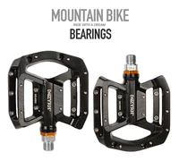 new non slip pedals bearing bicycle aluminum alloy 916 die casting mtb road bike needle pedals