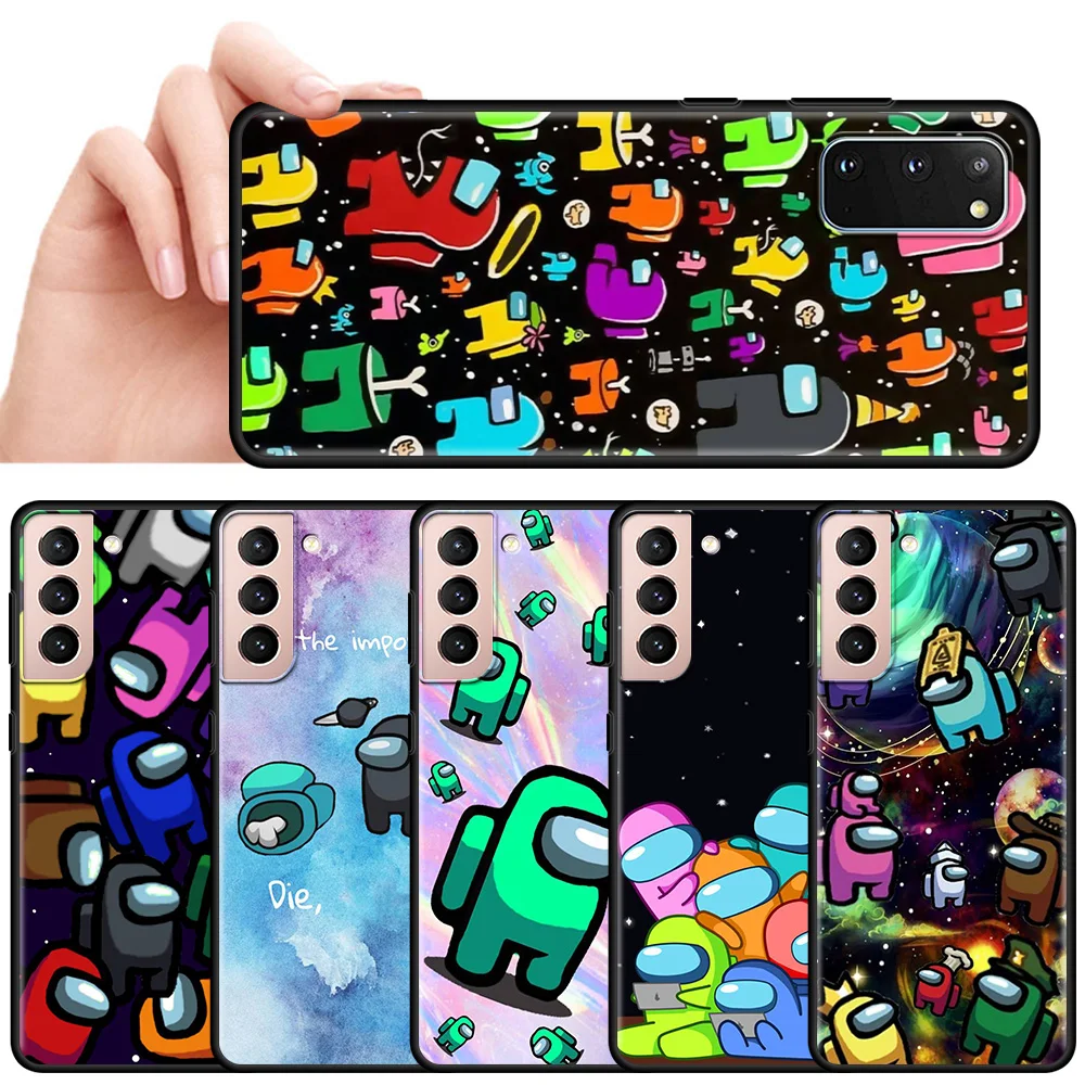 Силиконовый чехол для Samsung Galaxy S20 FE S21 Ultra S10 Plus мягкий телефона S9 S8 S10e S7 Cas Hot Game A-Mong U-S