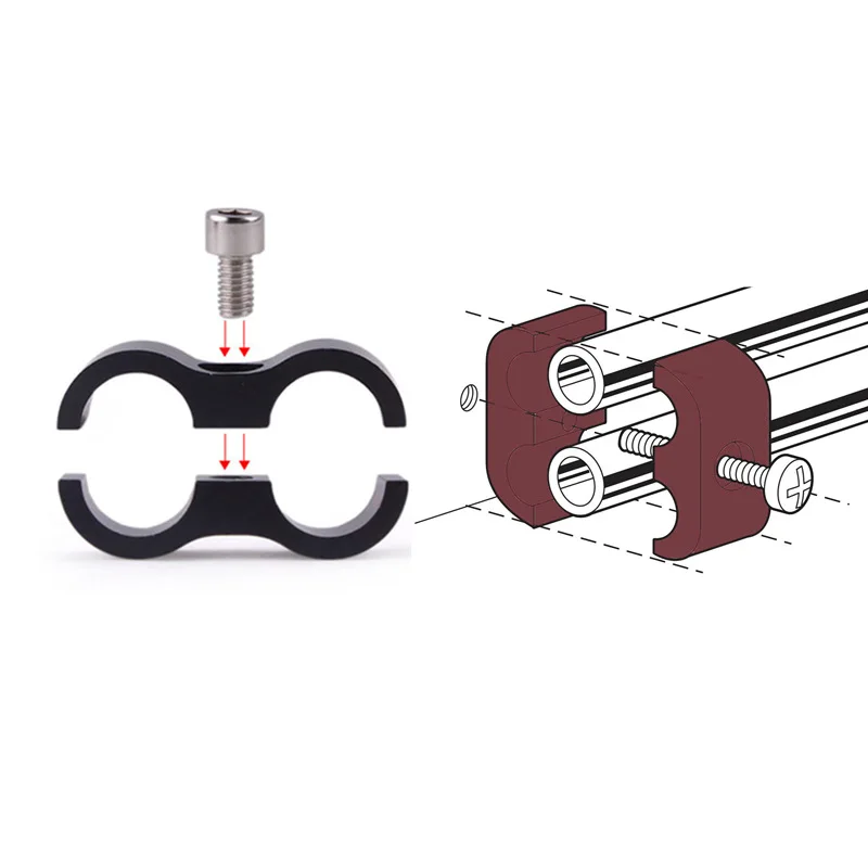 Jdm-1PC Универсальный AN4 AN6 AN8 AN10 заготовки мазута водяной шланг трубки Seprator