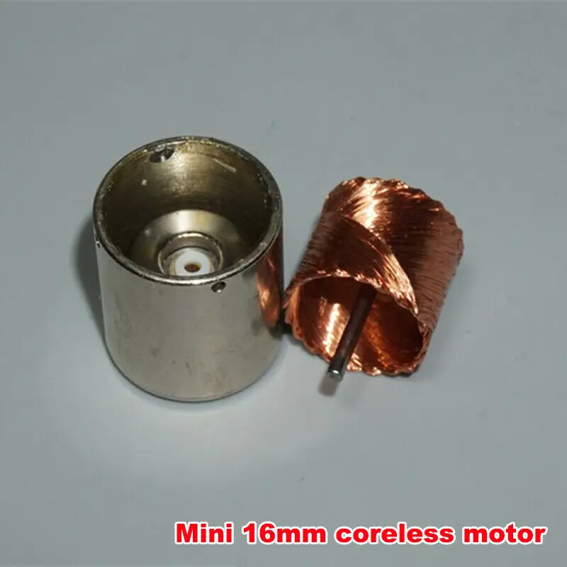 Миниатюрный мотор с полным содержанием металла 16 мм 3 В постоянного тока 7 в 5 40-80