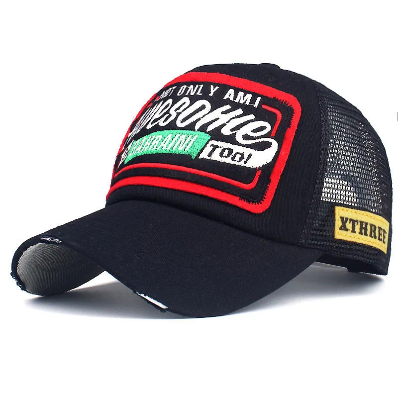 

2021 Baseball Net Cap Awesohle Letter Embroidery Fashion Cotton Designer Hip-hop Cap Adjustable Men and Women Baseball Caps