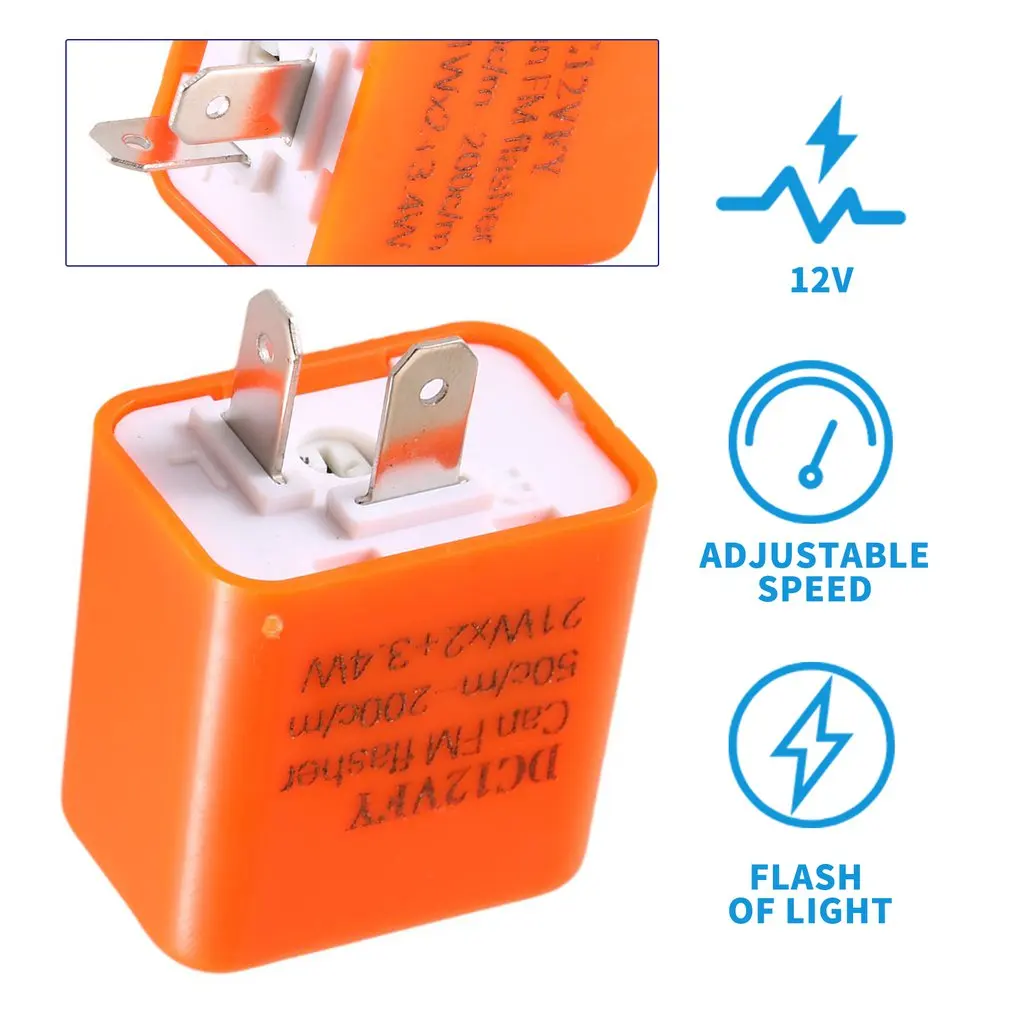 Указателя поворота светильник Светодиодный проблесковый маячок Регулируемая