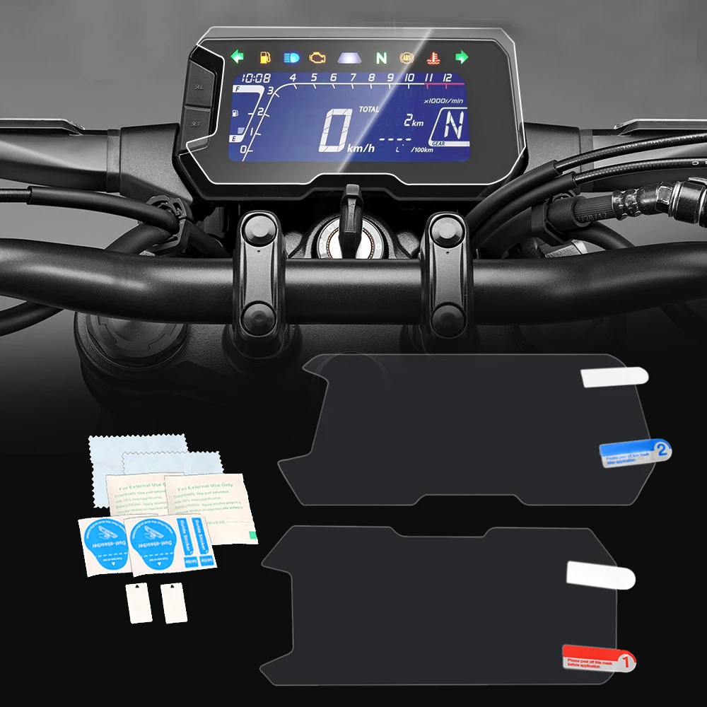 

For Honda CB125R CB150R CB300R Cluster Anti Scratch Dashboard meter Protective Film Screen Protector 2022 2021 2020 2019 2018