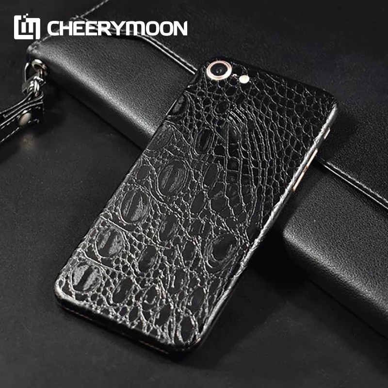Крокодил Змеиный узор декоративные для Apple iPhone X мобильного телефона защитный 8 Plus