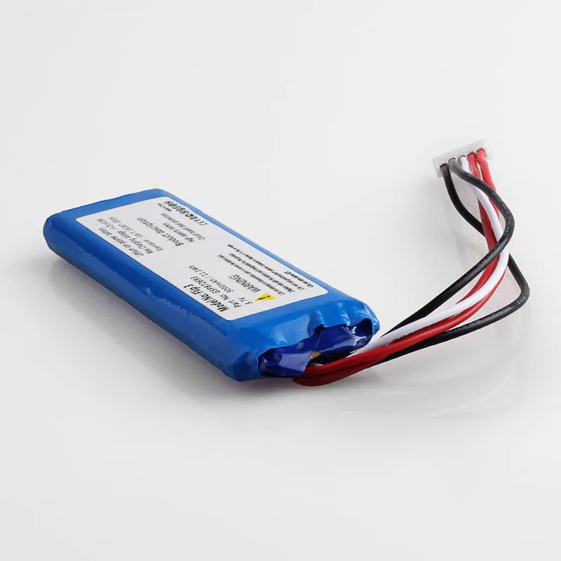 Замена 3000MAh литий полимерный аккумулятор Батарея 3 7 V GSP872693 Перезаряжаемые для JBL