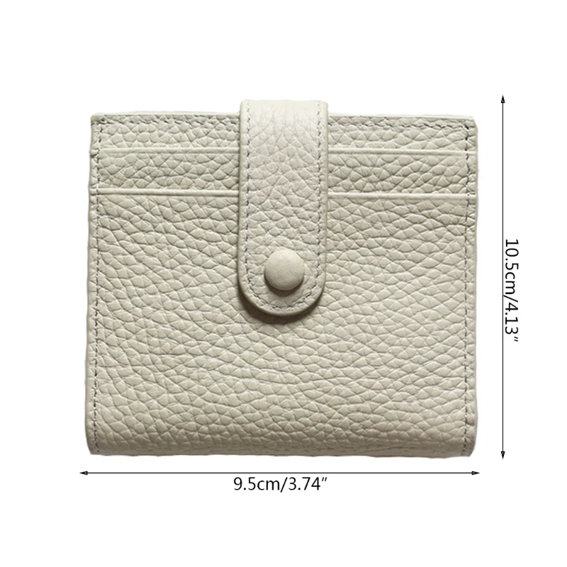 

Women Ladies Leather Short Wallet Credit Card Holder Slim Purse Organizer L41B