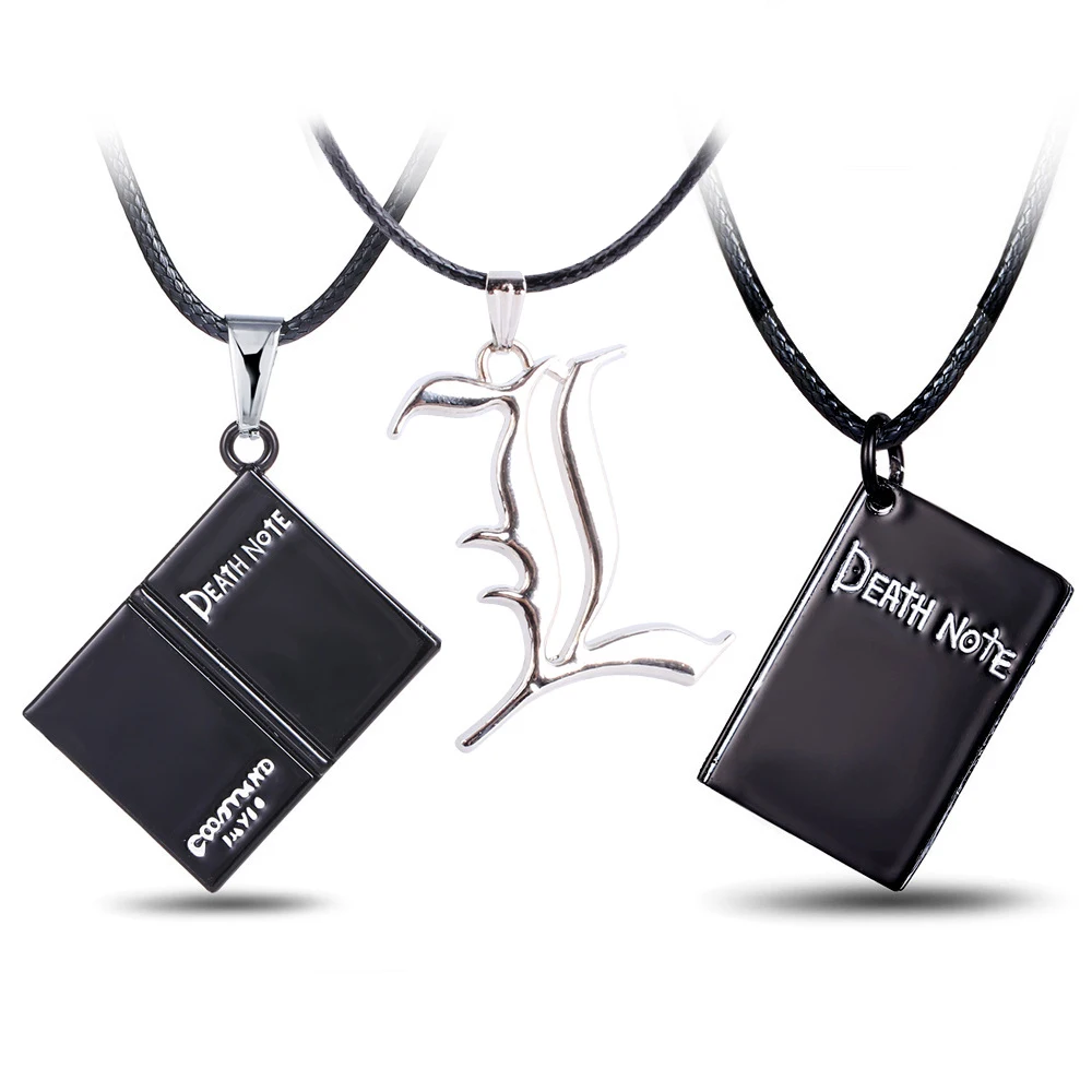 Ожерелье из аниме Death Note металлическое ожерелье рюка кулон сувениры аксессуары