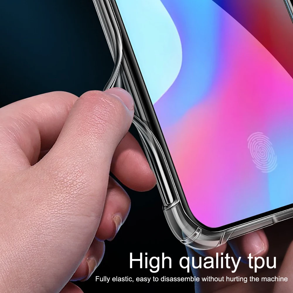 Силиконовый чехол для Honor 9S 9A 9C 9X Lite 20 10 8A 8S 8C 8X прозрачный мягкий ТПУ подушка