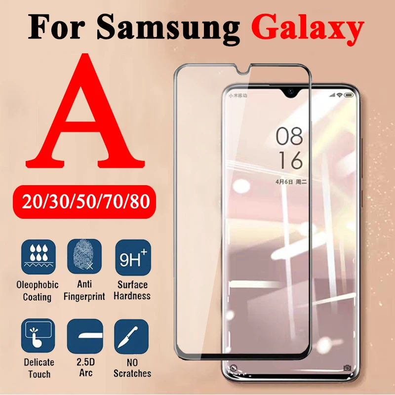 Защитное стекло для samsung Galaxy a70 a50 a80 a30 a20 Защитная пленка экрана Armor a 80 70 50 30 20