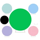 Фон для фотографий Mocsicka, Круглый, зеленый экран