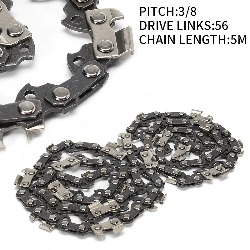 

2pcs/set 16 Inch Chainsaw Saw Chain Drive Link Pitch 52 Link 3/8LP 050 Gauge Chainsaw Blade For Husqvarna Garden Tools
