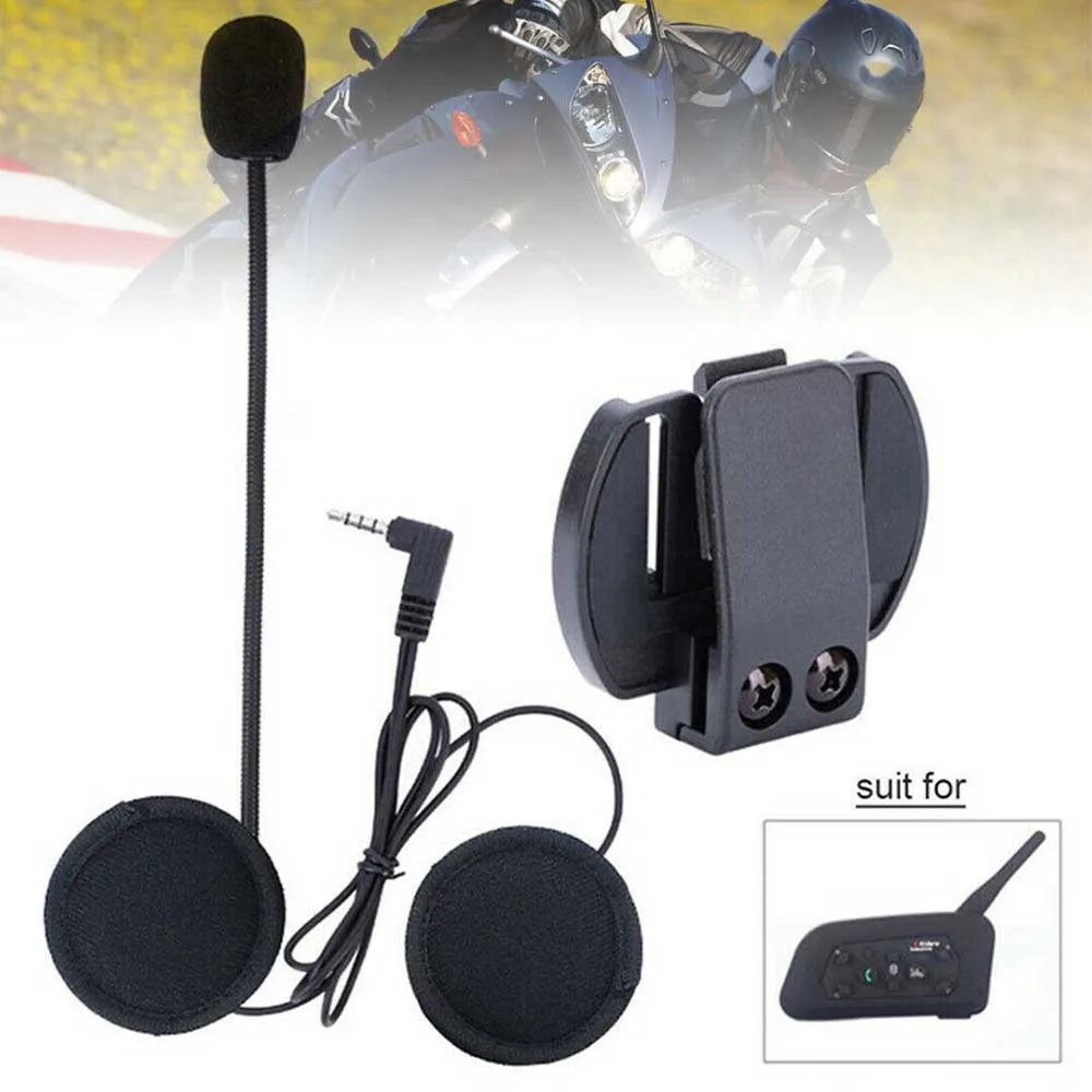 

Motorcycle Helmet Headset V6 1200M Intercom Motorcycle Helmet Headset BT Motorbike Interphone