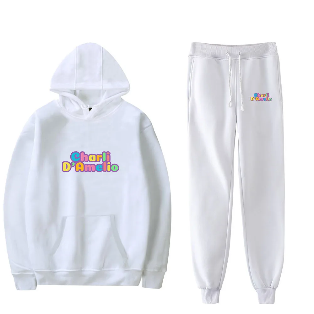Charli Damelio Merch Толстовка Свитшот спортивные брюки костюм Чарли дамелио рубашка