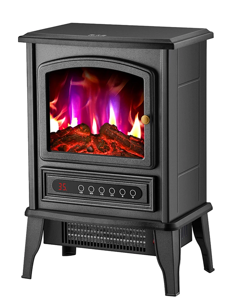 Электрический камин 1.5 кВт/2 кВт отдельно стоящая электрическая дровяная плита