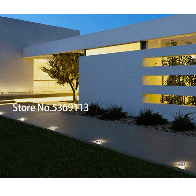 Светодиодный подземный светильник 1 Вт 3 5 наземный для сада дорожки торшер