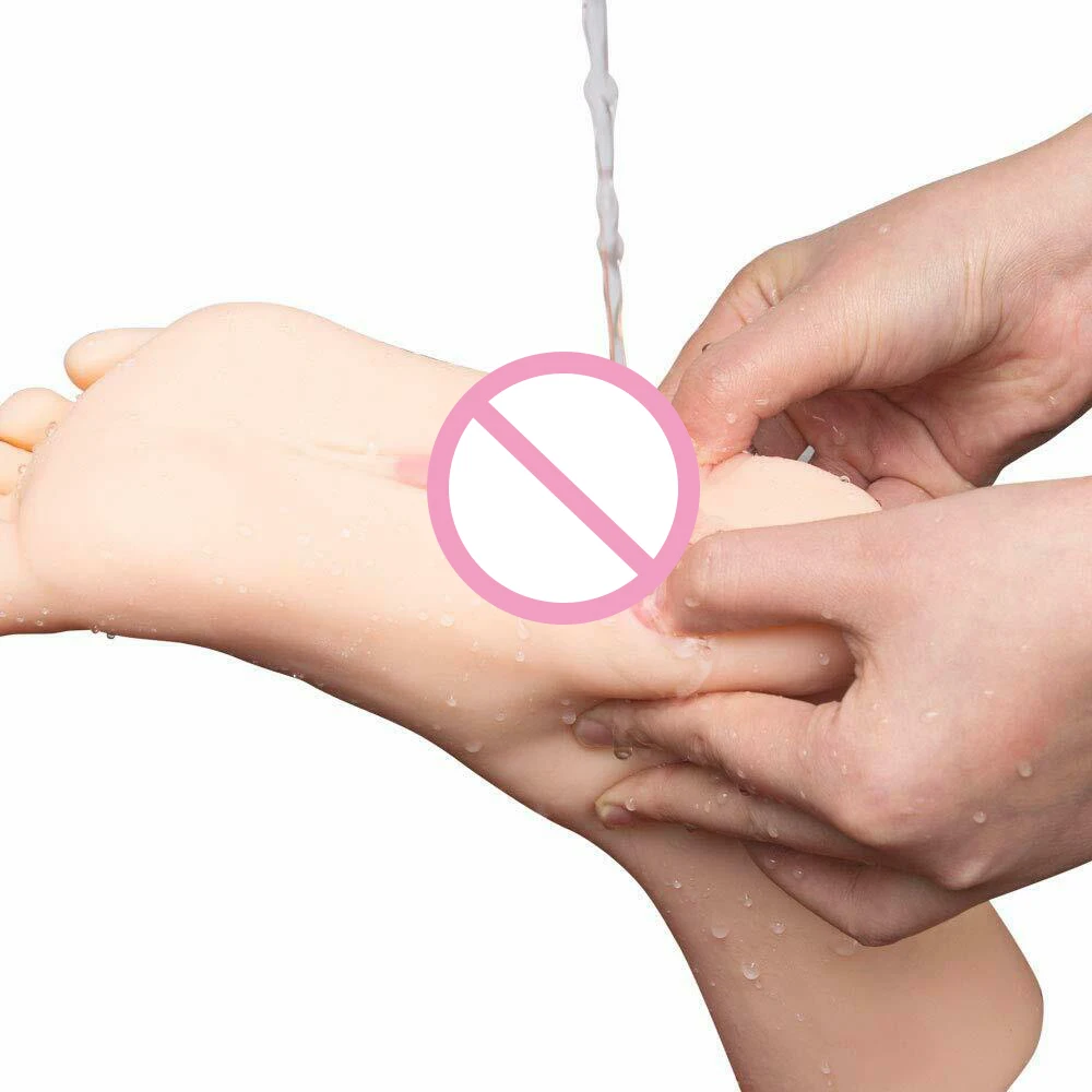 Женский Тип ноги настоящая Реалистичная Вагина Секс игрушки для ног мужчин