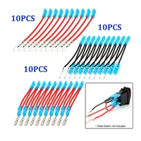 30pcs 10cm 5pin jumper wire cable wiring kit for onoff rocker switch led light bar wire cable connector