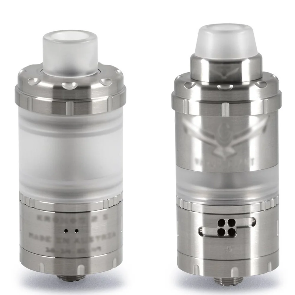 Shenray VG Kronos 2 S RTA MTL или DL Системы 23/25 мм 4 мл Vape Танк регулируемый поток воздуха 316SS