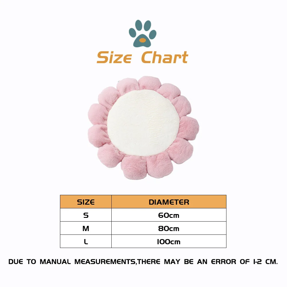 Кролик бархат с цветочным узором коврик для кота собаки Ins милая собака кровать