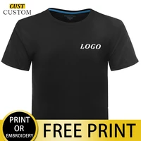 new summer mens t shirt 2021 fashion solid color t shirt custom logo printing casual hip hop pure cotton street top t shirt