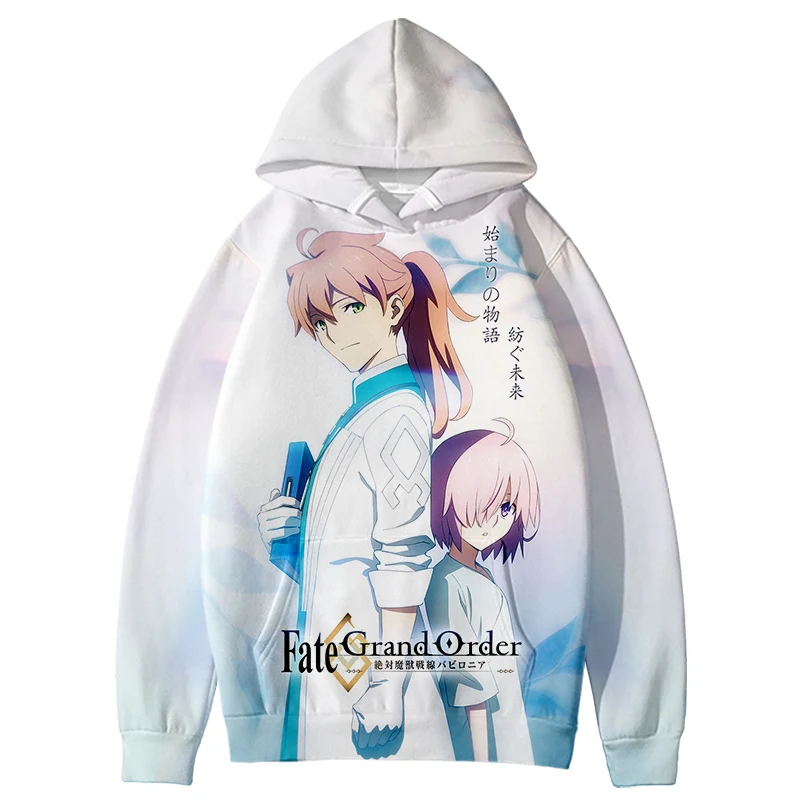 

FGO FateGrand Order Pullover 3D fate Saber Altria Pendragon Arc Casual Hooded Hoodie Jumper Coat