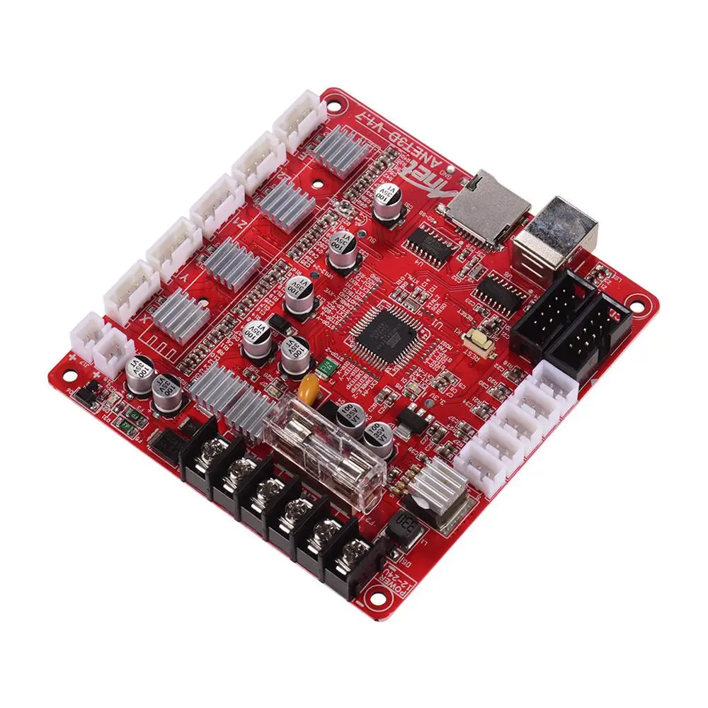 Anet A8 Plus материнская плата A1284 Base V1.7 Базовая управления для RepRap 3D принтер Часть