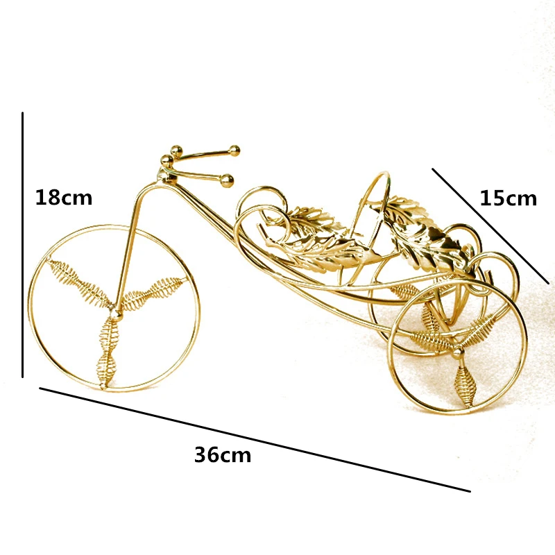 Подставка для вина в форме трицикла металлический держатель украшение спальни