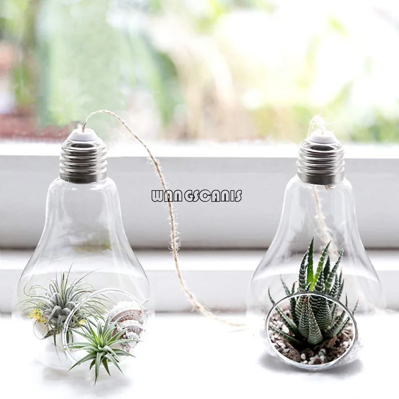 Новая модная подвесная ваза для цветов стеклянный плантатор контейнер