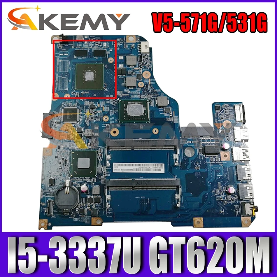

48.4TU05.04M для ACER V5-571G V5-531G I5-3337U GT620M Материнская плата ноутбука 11309-и формирующая листы для кровли 4 м N14M-GL-B-A2 SLJ8C DDR3 материнская плата для ноутбука