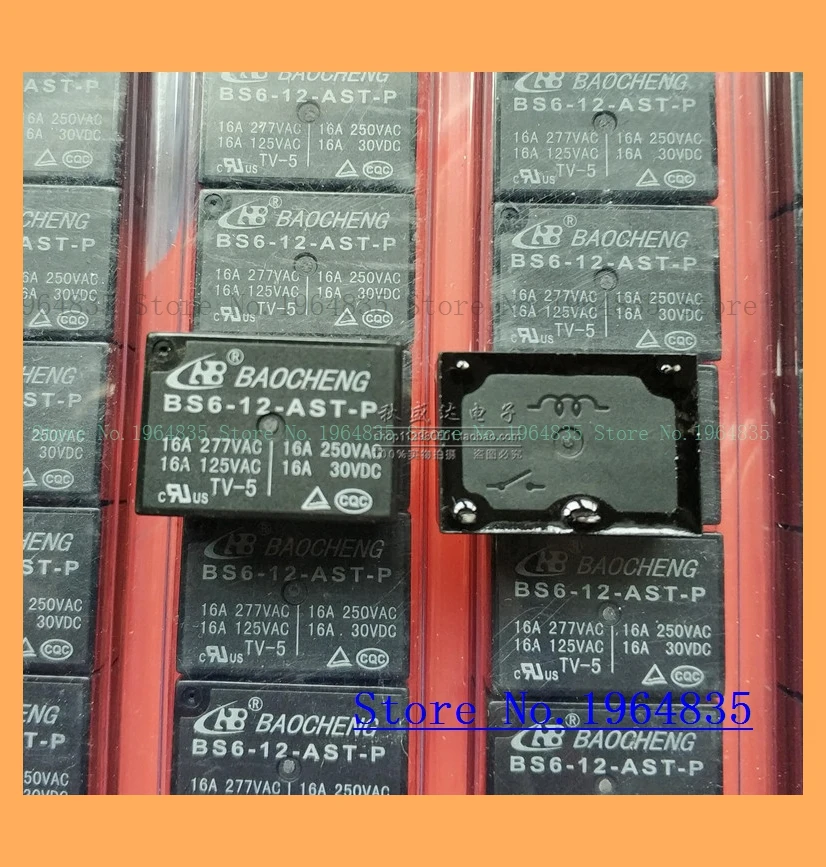 BS6 12 AST P 12V4 16A|Реле| |