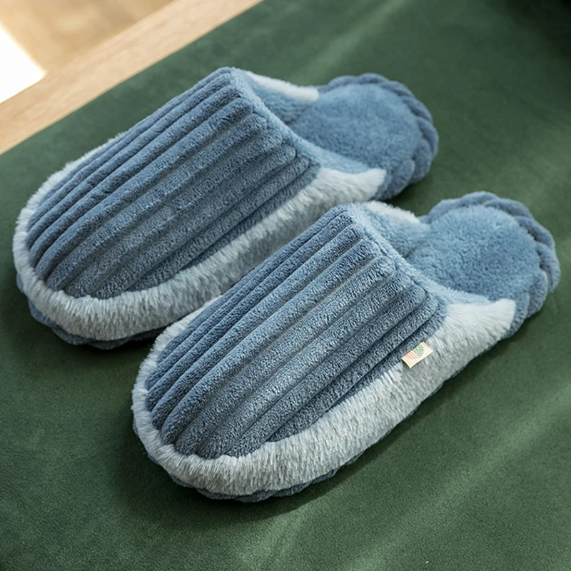 

Тапки женские в полоску, домашние шлепанцы, твист плетеный, для спальни, замшевые, плюшевые, 2020