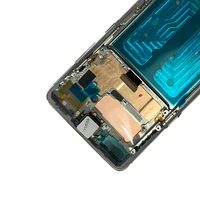 Small Dot Original S10 5G G977U LCD For Samsung Galaxy S10 5G Display With Frame Super AMOLED SM-G977B Display Screen Dead Pixel