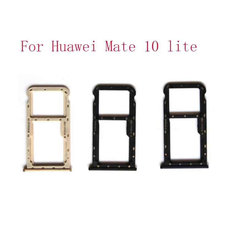 Новинка для Huawei Mate 10 Lite Sim карты лоток держатель Слот адаптер запасные части Nova 2i