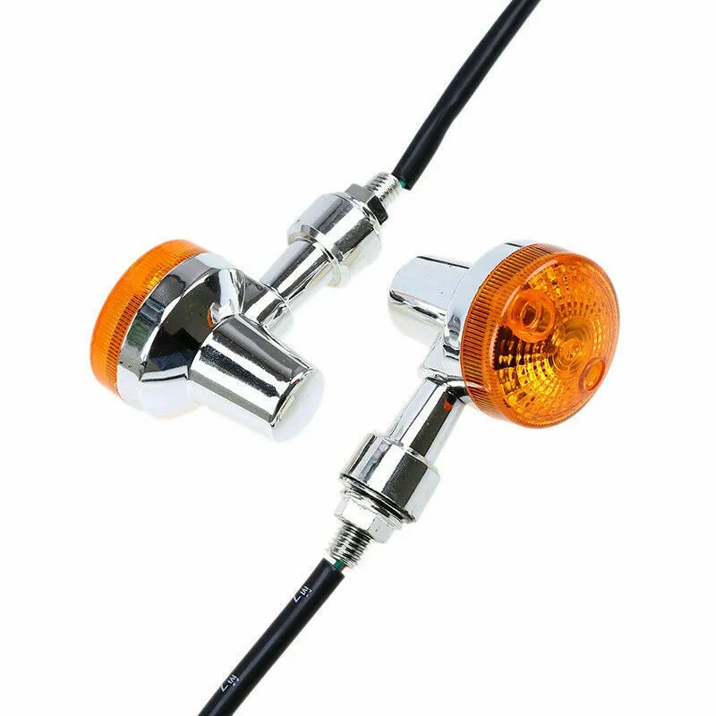 

4x Motorcycle Turn Signal Lights Blinker 12V Universal Streetbike Scooter ATV