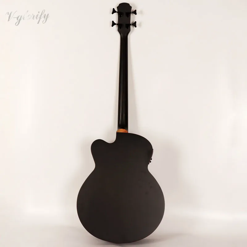 

professional fretless electric acoustic bass guitar with turner EQ