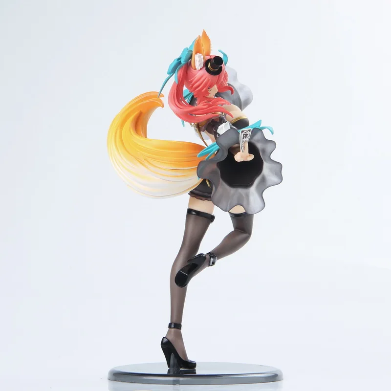 Fate Extra CCC Caster Tamamo no Mae 1/7 Масштаб Сексуальная окрашенная ПВХ фигурка Коллекционная