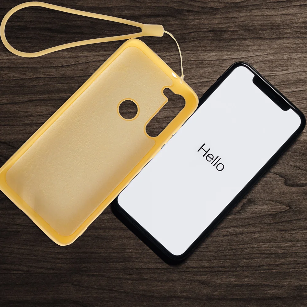 

Phone Shell Silicone Scratch-proof Phone Case Compatible for Moto G8 Power