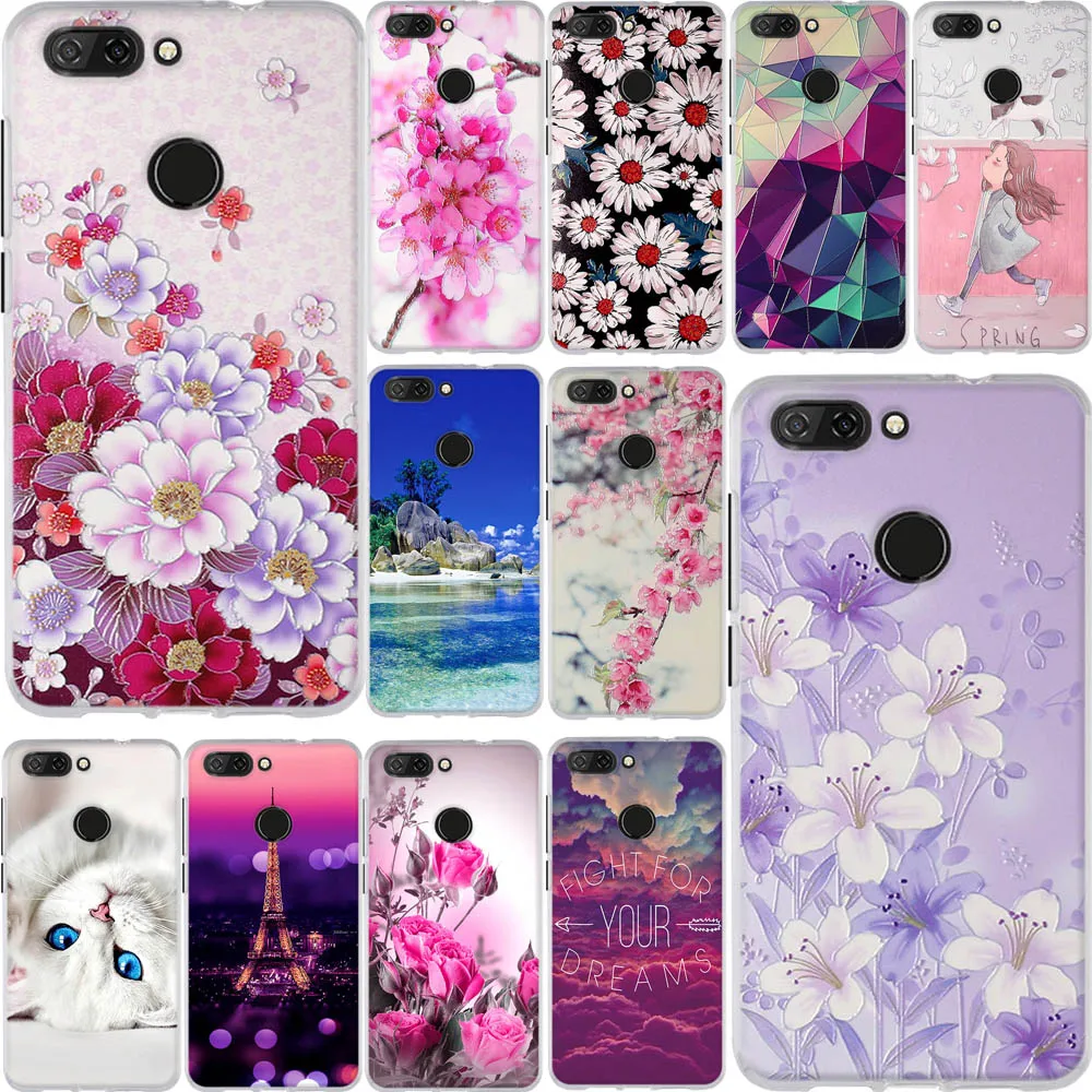 Чехол из ТПУ для zte Blade V9 чехол Мягкая силиконовая задняя крышка V 9 телефона 5 7 &quot