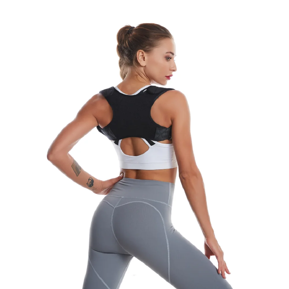 Adjustable Back Support Belt Posture Corrector Clavicle Spine Shoulder Lumbar Correction For Adults children | Спорт и развлечения