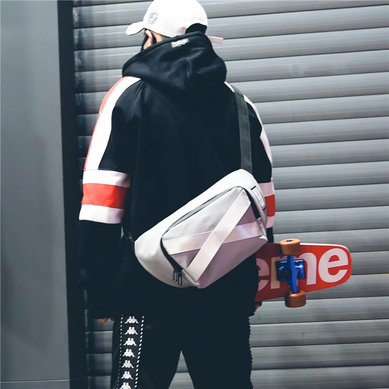 Женская нейлоновая нагрудная сумка оригинальная Диагональная Сумка на плечо