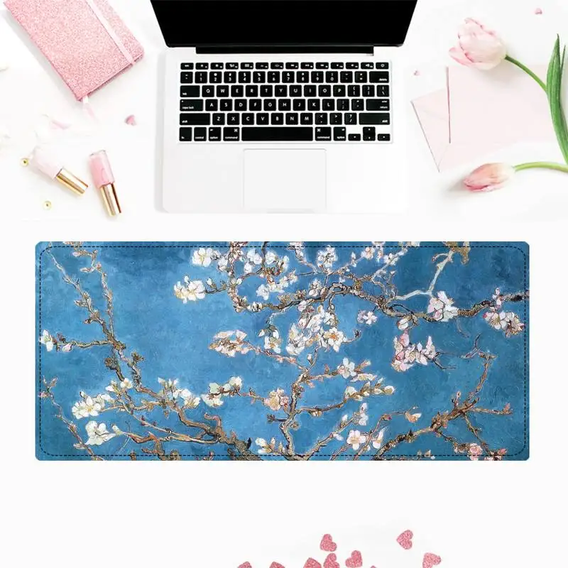 

Top Quality Van Gogh Art Beautiful Anime Mouse Mat Free Shipping Large Mouse Pad Keyboards Mat