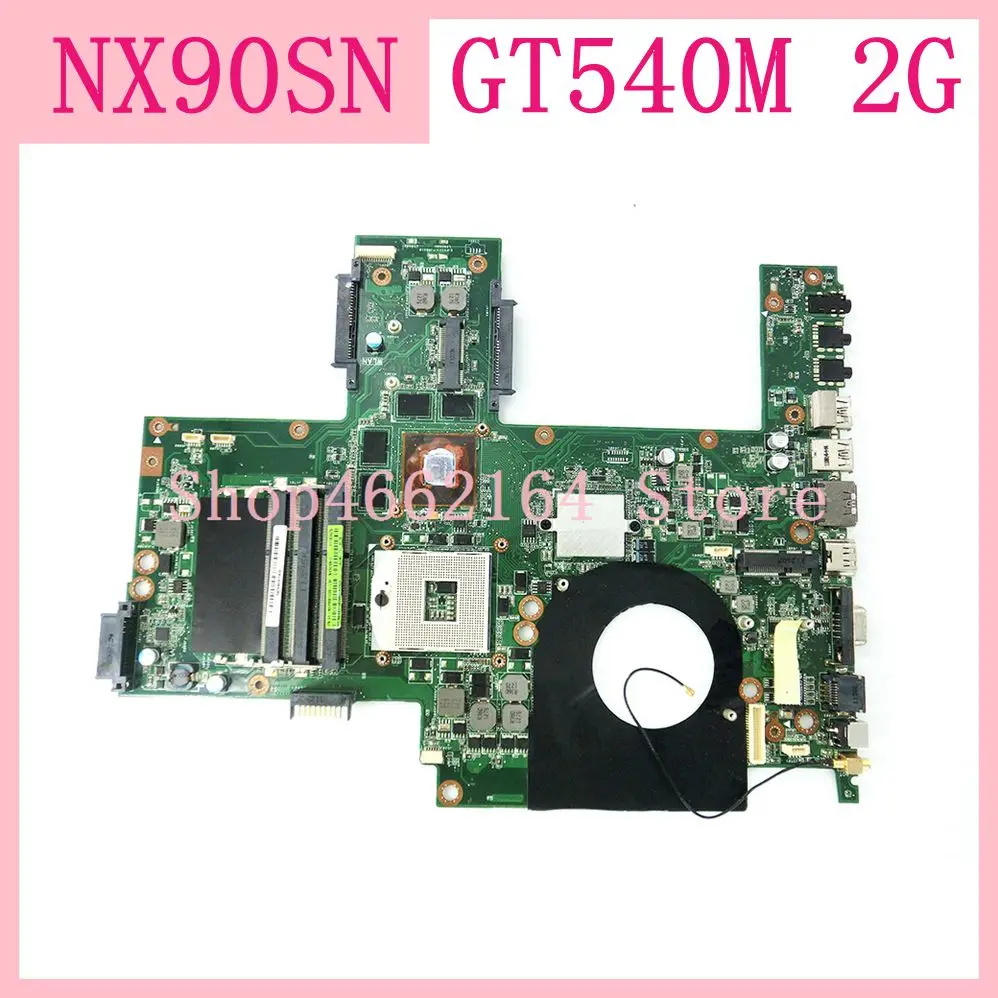 NX90SN материнская плата для ASUS NX90 NX90S ноутбука N12P-GS-A1 GT540M 2G HM65 Rev 2 0 100%